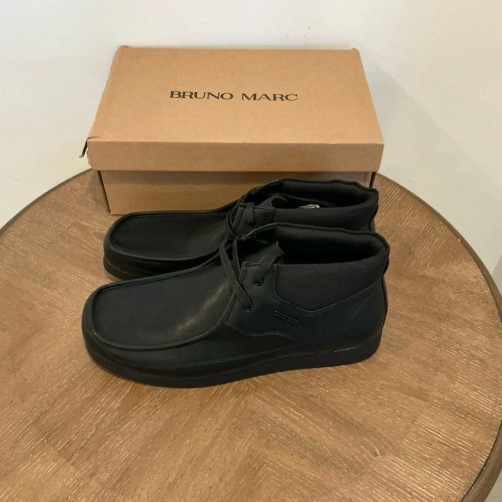Bruno Marc Men's Classic Wallabee Chukka Boots